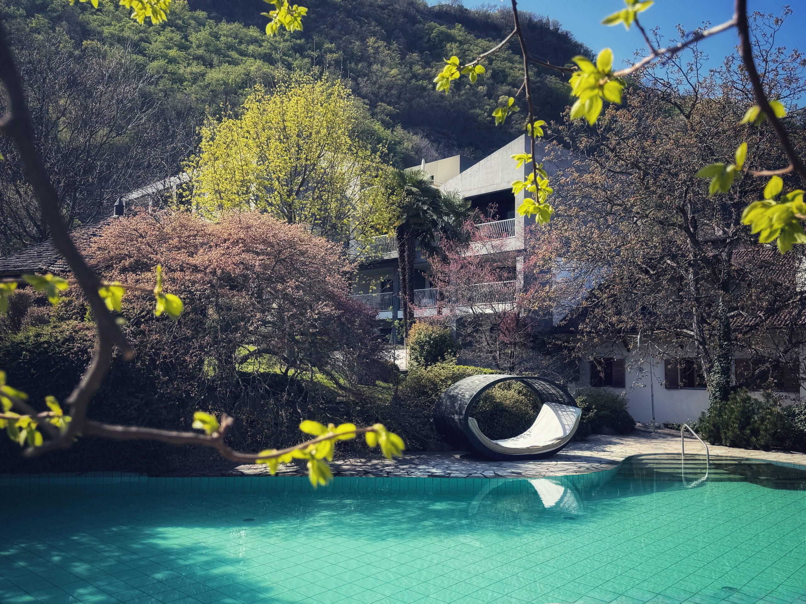 Pool im Hotel Ballguthof Lana