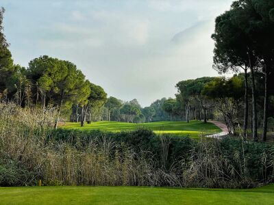 Schönes Golfloch im National Club Belek