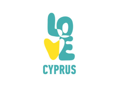 a logo with text and a heart
