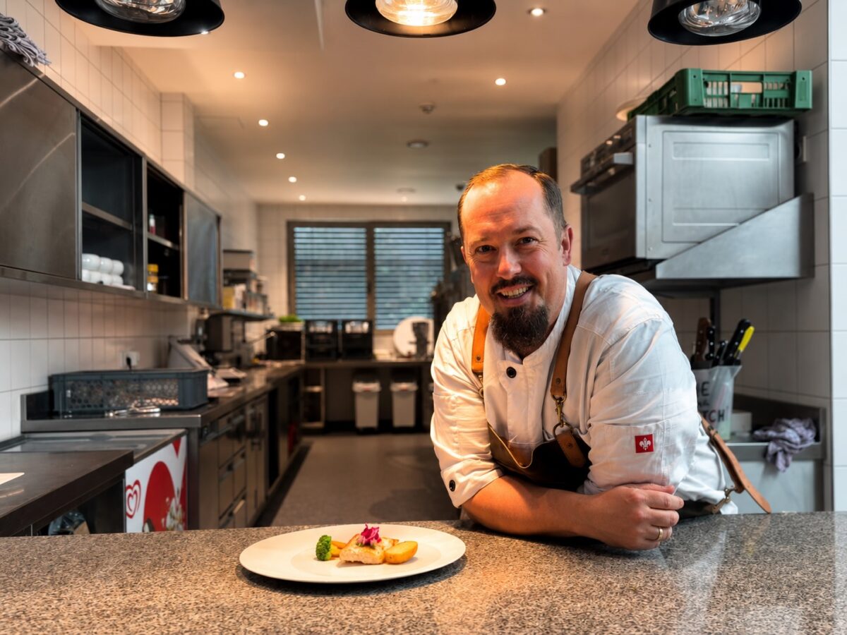 Küchenchef Johannes Wendelin-Pointner
