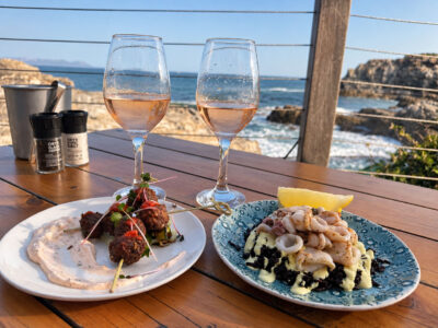 Tapas Gericht im Ficks Restaurant Hermanus am Cliff Path