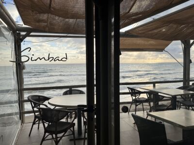 Blick aus dem Restaurant Simbad Marbella direkt aufs Mittelmeer